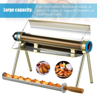 Portable Solar Powered Cooking Tube