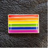 Rainbow Flag Lapel Pin Badge