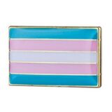 Transgender Flag Lapel Pin Badge 