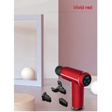 Portable Deep Tissue Massaging Gun (Red)