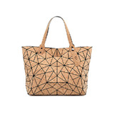 Geometric Eco Friendly Cork Tote Bag