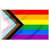 Large Progress Pride Flag 60x90cm