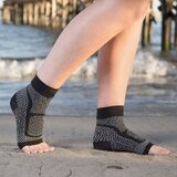 Ankle Compression Sock - Black (SM)