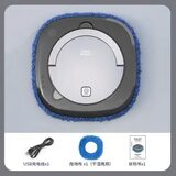 Mopping Robot With Water Dispenser & Handle- Grey