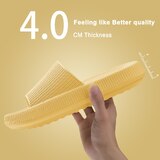 Ultra Soft Pillow Slides EVA Sandals (Yellow)