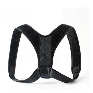 Light Clavicle Posture Correction Back Brace in Black