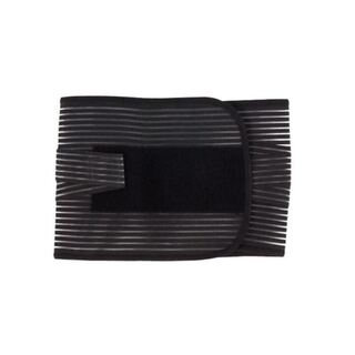 Lower Back Waist Total Support Belt Black[XL]