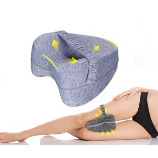 Heart Shapped Orthopedic Memory Foam Leg & Knee Pillow