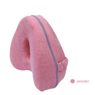 Heart Shapped Orthopedic Memory Foam Leg & Knee Pillow (Red)
