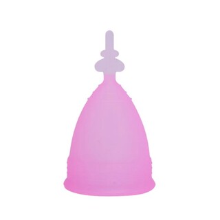 Reusable Soft Silicone Menstrual Cup [Small Pink]