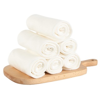 10 X Bamboo & Microfiber Inserts For Reusable Cloth Napies