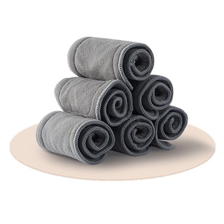 5 Layer Charcoal Bamboo Inserts For Reusable Cloth Nappies