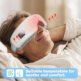 Smart Wireless Eye Massager With Bluetooth Connectivity
