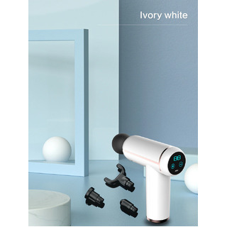 Portable Deep Tissue Massaging Gun (White)