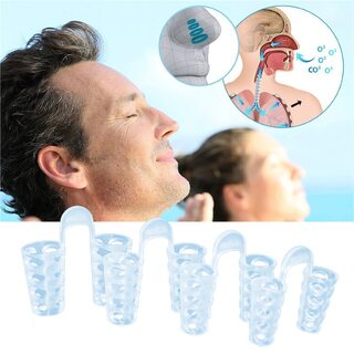 Anti-Snoring Silicone Nasal Dilators (Pack Of 4)