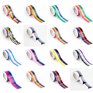 LGBTQIA+ Pride Stickers Roll (250x) - Rainbow, Transgender, Bisexual Flag