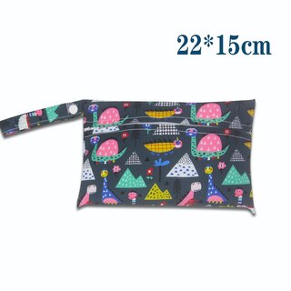 Waterproof Baby Wet Bags For Nappy Storage In Cute Design (Small #6)