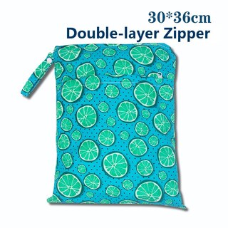 Waterproof Baby Wet Bags For Nappy Storage In Cute Design (Large #2)