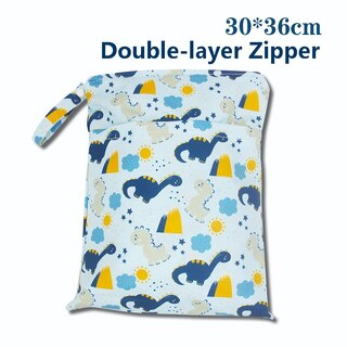 Waterproof Baby Wet Bags For Nappy Storage In Cute Design (Large #4)