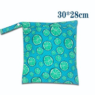 Waterproof Baby Wet Bags For Nappy Storage In Cute Design (Medium #2)