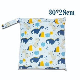 Waterproof Baby Wet Bags For Nappy Storage In Cute Design (Medium #4)