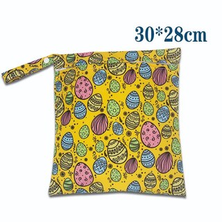 Waterproof Baby Wet Bags For Nappy Storage In Cute Design (Medium #5)