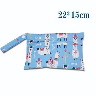 Waterproof Baby Wet Bags For Nappy Storage In Cute Design (Small #7)