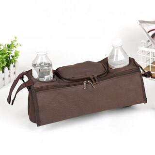 Universal Pouch Organiser With Cup & Bottle Holder For Stroller