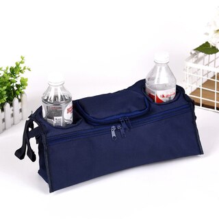 Universal Pouch Organiser With Cup & Bottle Holder For Stroller
