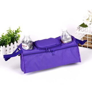 Universal Pouch Organiser With Cup & Bottle Holder For Stroller