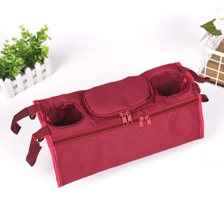 Universal Pouch Organiser With Cup & Bottle Holder For Stroller