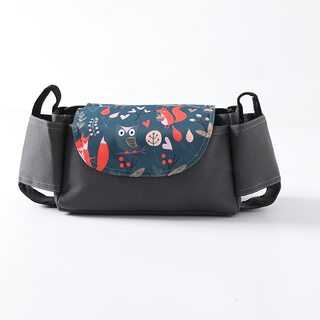 Universal Stroller Nappy Bag With Cup & Bottle Holder