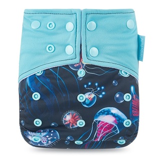 Reusable Fleece Cloth Nappies With Adjustable Snap Buttons