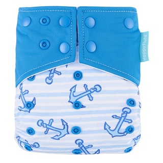 Reusable Fleece Cloth Nappies With Adjustable Snap Buttons