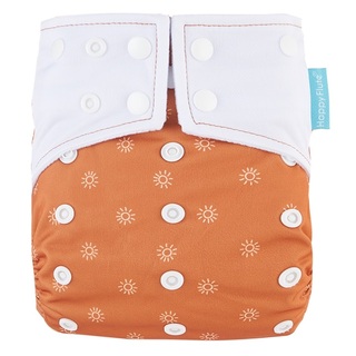 Reusable Fleece Cloth Nappies With Adjustable Snap Buttons