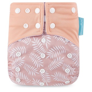 Reusable Fleece Cloth Nappies With Adjustable Snap Buttons