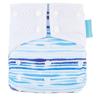Reusable Fleece Cloth Nappies With Adjustable Snap Buttons