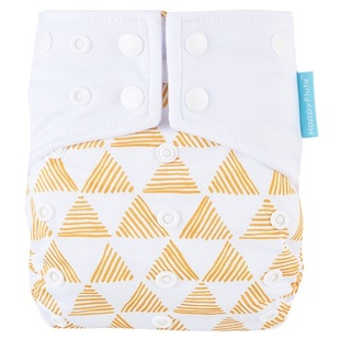 Reusable Fleece Cloth Nappies With Adjustable Snap Buttons