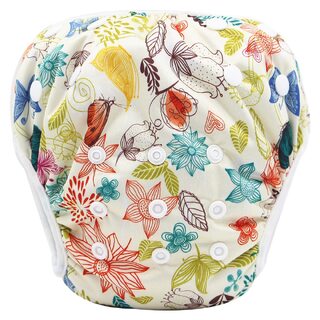 Reusable Swim Baby Nappy With Adjustable Snap Buttons