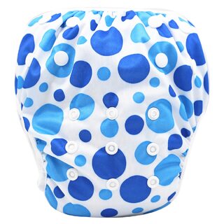 Reusable Swim Baby Nappy With Adjustable Snap Buttons