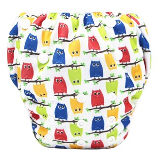 Reusable Swimming Baby Nappy With Adjustable Snap Buttons
