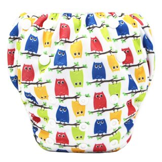 Reusable Swimming Baby Nappy With Adjustable Snap Buttons