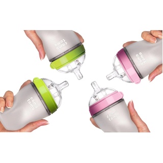 Comotomo Squeezable Silicone Baby Bottle