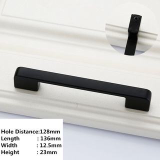 Stylish Matte Black Handles For Kitchen, Doors Or Bathroom (Design 2)