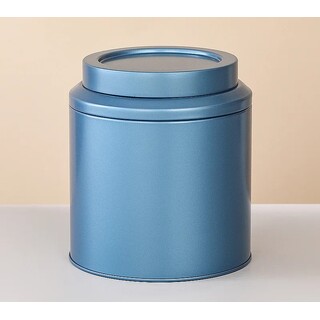 Minimalistic Metal Urn For Pets In Various Sizes & Colours [Colour: Blue] [Size: Small]