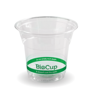 100x BioCup 150ml Clear Cup